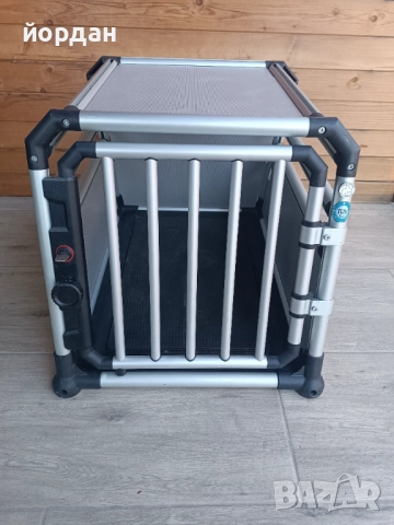 Алуминиева клетка за куче 