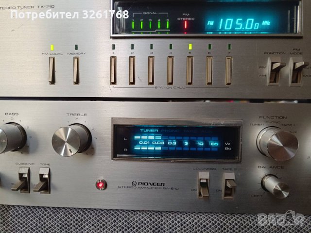 PIONEER SA-610, снимка 7 - Ресийвъри, усилватели, смесителни пултове - 43602056