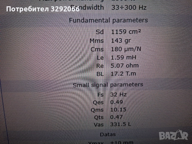 говорител 18 инча Eminence 