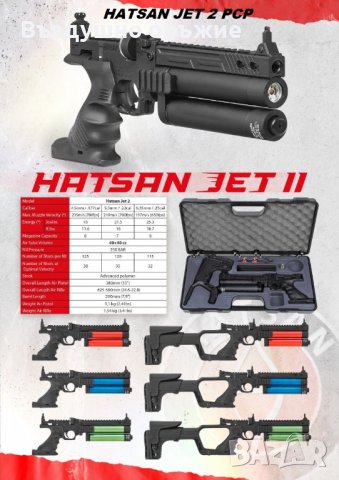 Продавам нови въздушни пушки HATSAN PCP, снимка 14 - Въздушно оръжие - 34984949