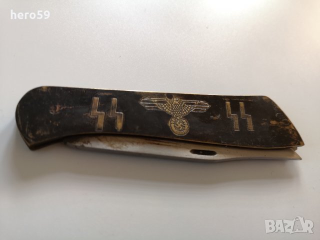 Немска военна ножка и бръснач 1930-40 г., снимка 9 - Антикварни и старинни предмети - 27536573