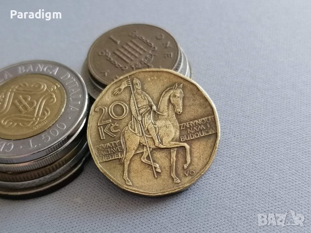 Монета - Чехия - 20 крони | 2004г., снимка 1 - Нумизматика и бонистика - 39154123