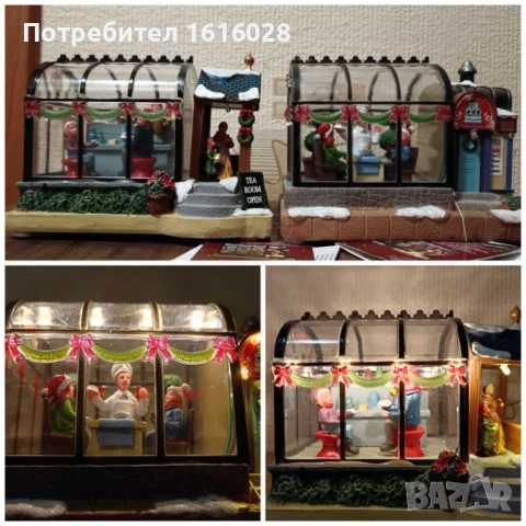 LED коледна украса Чаен и Сладкарски павилиони за изграждане на Коледни селца.