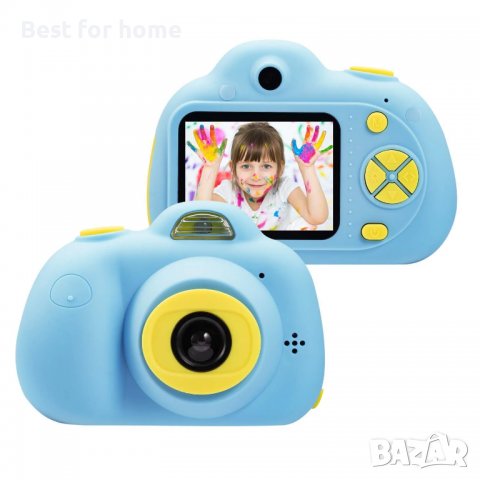 Детска дигитална фото камера Модел 1 син, снимка 4 - Фотоапарати - 37641130