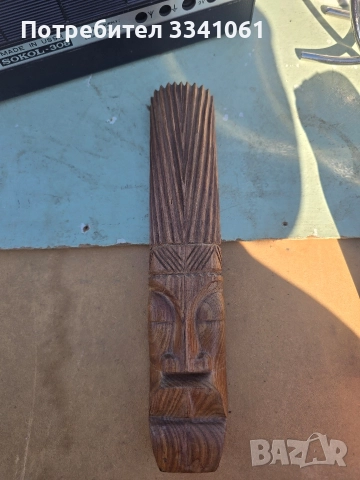 Стара дърворезба пано за стена Куба, снимка 2 - Антикварни и старинни предмети - 52854319