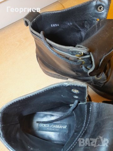 Dolce Gabbana Boots , снимка 6 - Мъжки боти - 43896340