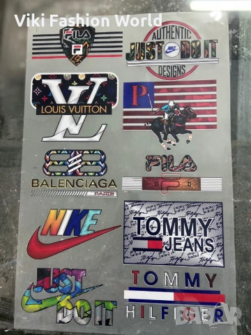 Щампи за дрехи - Лога - Стикери - Nike , Adidas , Boss , The North Face , Gucci, снимка 13 - Други - 53221295