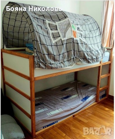 Навес / балдахин / палатка "Къщичка" за легло Кура, Икеа , снимка 3 - Други - 43265903