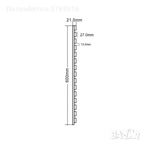 3D акустичен панел с филц 280/60cm MLAN, снимка 7 - Облицовки - 41965919