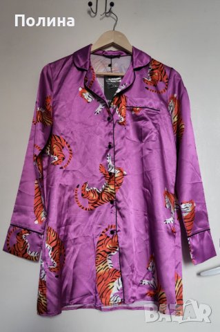 Нова Nasty Gal риза / нощница размер 34 S, снимка 9 - Ризи - 43181108