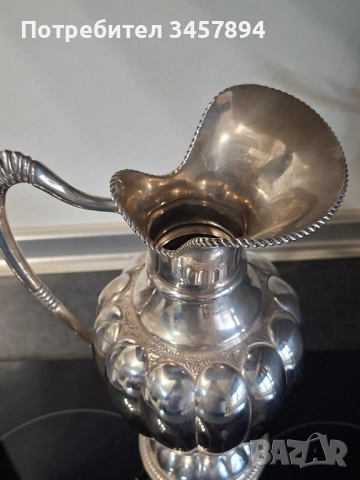 Испанска сребърна кана, снимка 6 - Антикварни и старинни предмети - 52811021