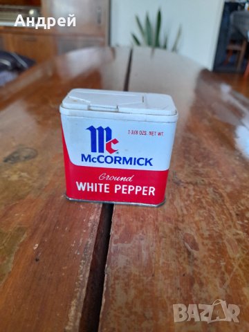 Стар Бял Пипер McCormick