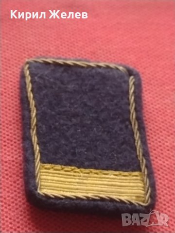 Български военни сърмени петлици вензели ЖП войски за КОЛЕКЦИОНЕРИ 16982, снимка 6 - Антикварни и старинни предмети - 43708980