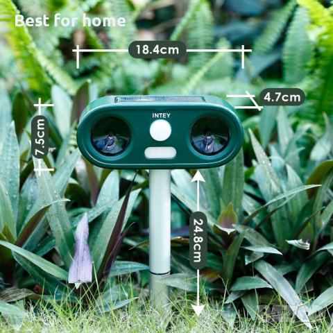 Ултразвуков репелент за животни INTEY INTAD01, снимка 6 - Други - 37446355