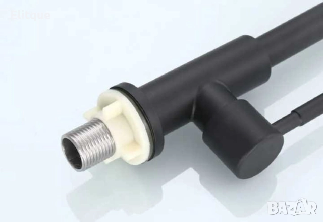 Кухненски въртящ се черен смесител, снимка 5 - Други стоки за дома - 52854062