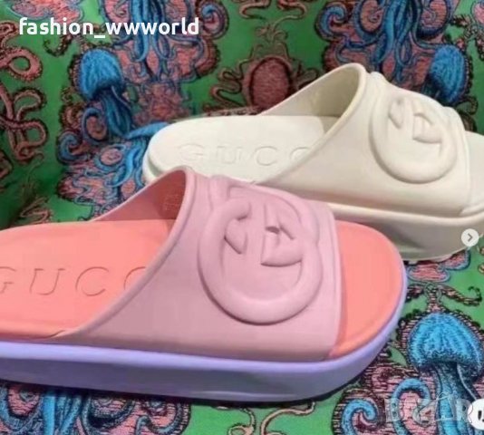 Дамски чехли и сандали  Gucci - реплика 35-41, снимка 1 - Чехли - 36892549