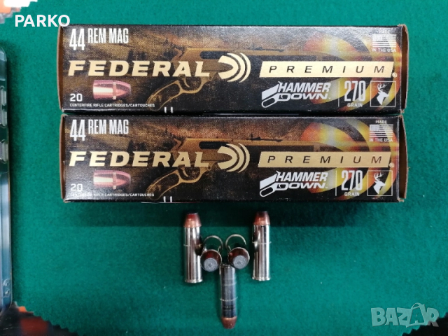 Federal 44 rem mag. , снимка 4 - Оборудване и аксесоари за оръжия - 52388810
