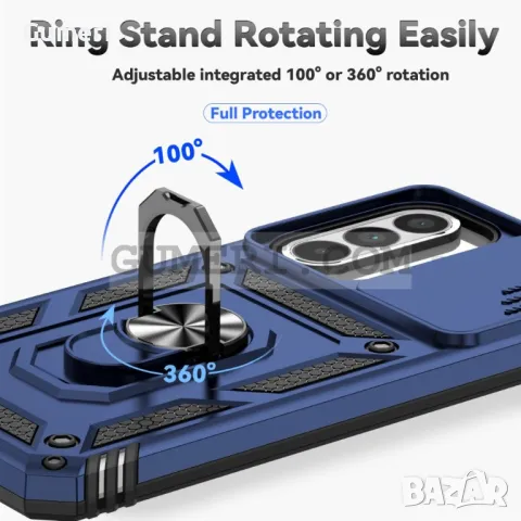 Samsung Galaxy A36 Хибриден Гръб С Капак И Ринг , снимка 10 - Калъфи, кейсове - 50043061