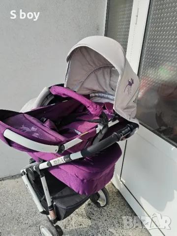 бебешка количка 3 в 1, снимка 4 - Детски колички - 50352569