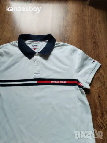 Tommy Hilfiger - страхотна мъжка тениска КАТО НОВА М, снимка 4 - Тениски - 50423390