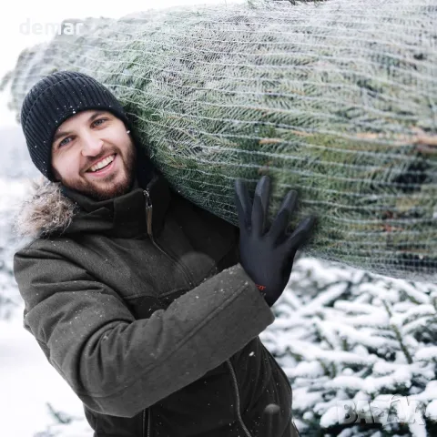 KAYGO Зимни работни ръкавици с PU покритие-12 чифта, термичен полар, добро сцепление, KG11W, черни,L, снимка 5 - Други стоки за дома - 47709235