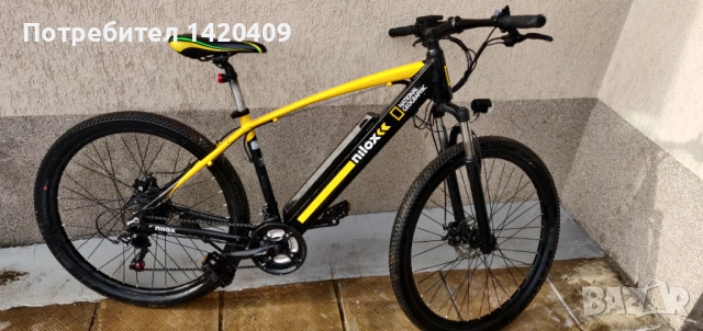 електрически велосипед Nilox X6 National Geographic 27.5 MTB 