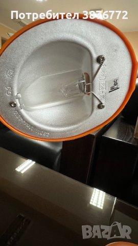 Лампа за бюро оранжева, снимка 2 - Настолни лампи - 43127268