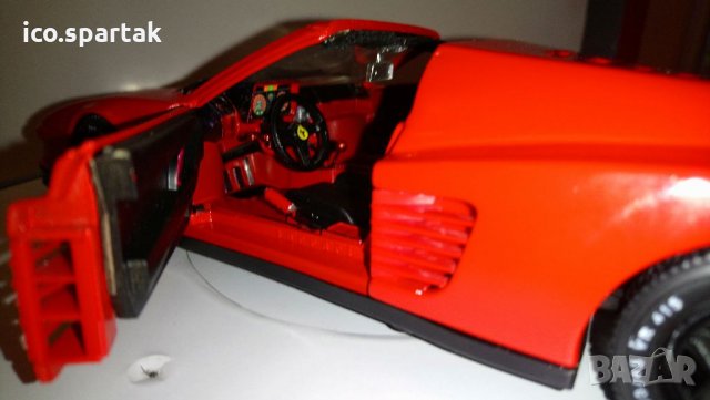Ferrari 1:18 Testarossa spider 84 , снимка 13 - Колекции - 32389522