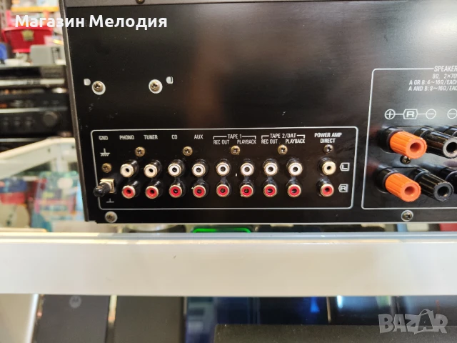 Уникален стерео усилвател Technics SU-V570 PXC cap. Две по 105 вата на 4 ома. В отлично техническо и, снимка 9 - Ресийвъри, усилватели, смесителни пултове - 51130359