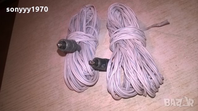 КАБЕЛИ ЗА ТОНКОЛОНИ С ЧИНЧОВЕ-2Х9М-ВНОС ШВЕИЦАРИЯ, снимка 5 - Тонколони - 27569025