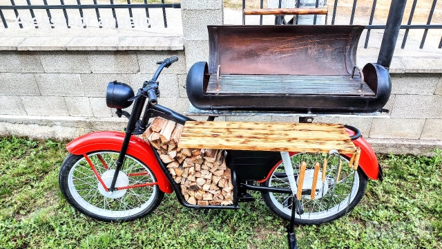 Барбекю от мотор Балкан 50 , снимка 2 - Барбекюта - 53059915