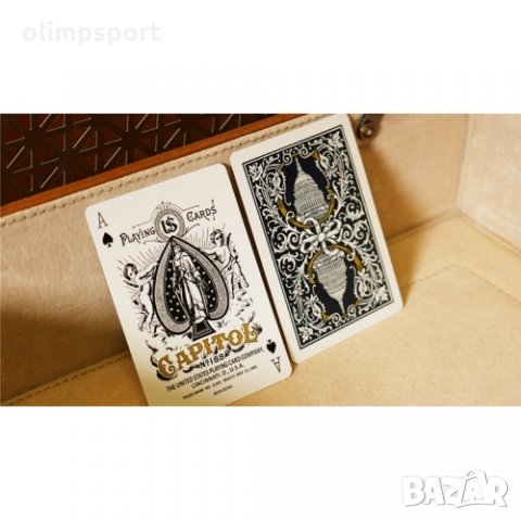 Карти за игра BICYCLE CAPITOL нови United States Playing Card Company представя с това тесте част от, снимка 4 - Карти за игра - 28249217