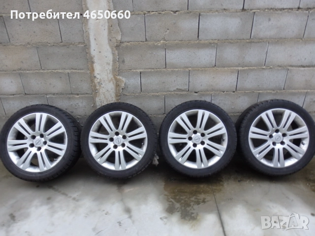17 цолови алуминиеви джанти за Opel с датчици.