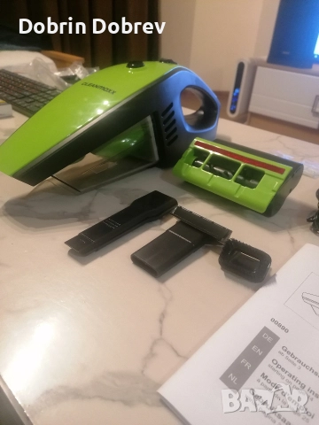 Безжична ръчна прахосмукачка Cleanmaxx с турбо четка , снимка 3 - Прахосмукачки - 52704664