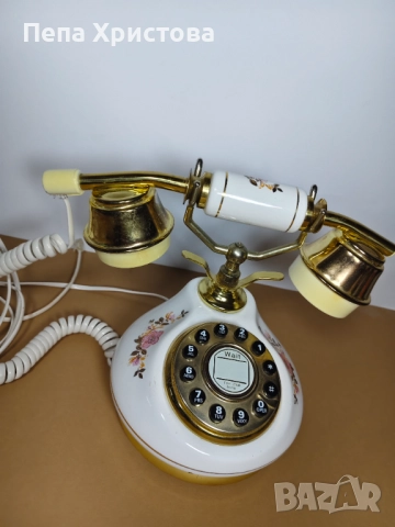 Домашен порцеланов телефон , снимка 3 - Други - 51476479
