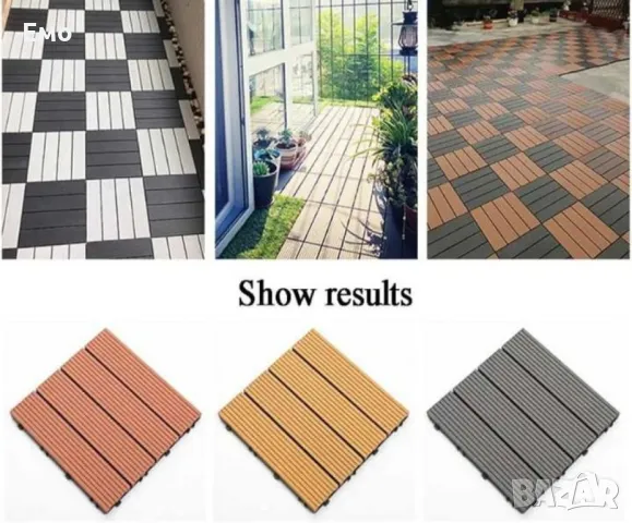 Уникално красив сглобен декинг под 1бр, снимка 2 - Декорация за дома - 48615424