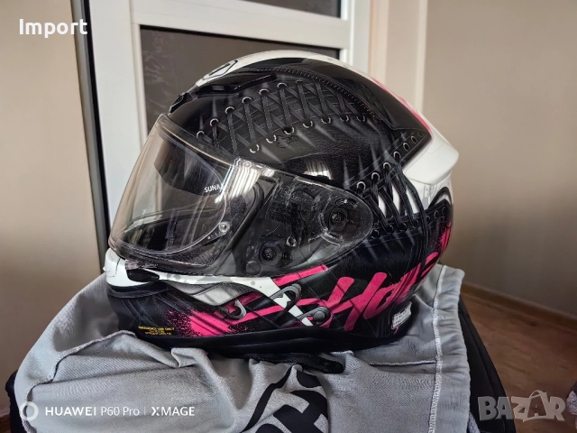 Каска за мотор SHOEI NXR Размер XXS, снимка 3 - Аксесоари и консумативи - 51702903