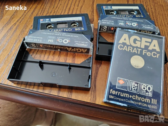 AGFA CARAT FeCr 60.90, снимка 2 - Аудио касети - 50558159