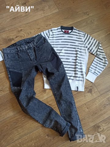 ZARA, JACK & JONES дънки и блуза ръст 170  , снимка 1 - Детски панталони и дънки - 47345011