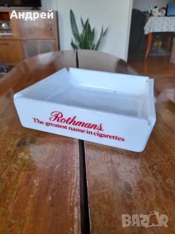 Стар пепелник Rothmans, снимка 2 - Други ценни предмети - 47824161