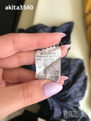 Сива асиметрична блуза, снимка 13 - Блузи с дълъг ръкав и пуловери - 38037205