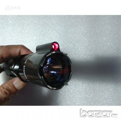 LED Фенер за охрана Power Style 288 - Лазер + Електрошок, снимка 2 - Други стоки за дома - 28473540