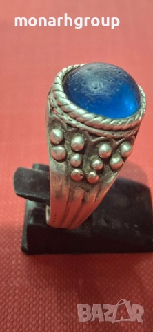 Сребърен пръстен, снимка 3 - Пръстени - 52819231