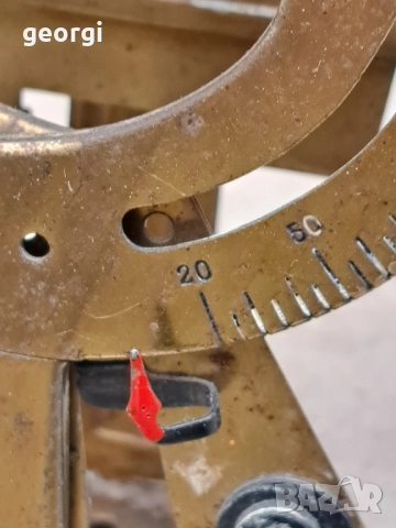стара пощенска везна антика 23/4, снимка 4 - Антикварни и старинни предмети - 52301126