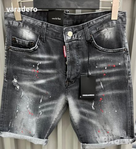 Мъжки къси дънки висок клас Dsquared , снимка 15 - Дънки - 37088915