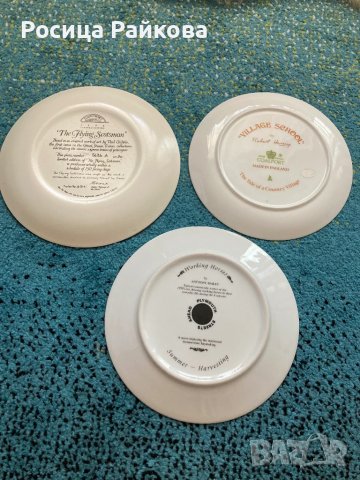 Колекционерска порцеланова чиния , снимка 2 - Колекции - 51144614