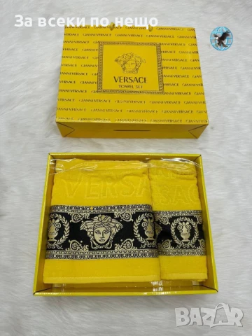 Chanel Луксозни Хавлии - 2бр. в кутия - Налични Различни Цветове Код E429, снимка 3 - Хавлиени кърпи - 50482544