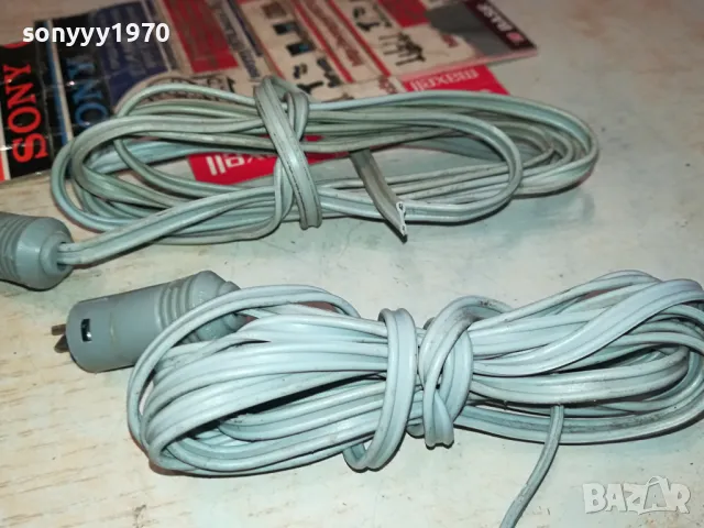 NATIONAL PANASONIC-КАБЕЛИ ЗА ТОНКОЛОНИ С РЕТРО БУКСИ 2Х2.2М 0104251200, снимка 7 - Тонколони - 49722227