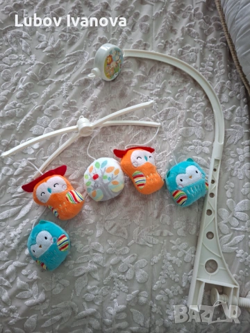 Музикална въртележка Chipolino Къщичка за бухали, снимка 3 - Музикални играчки - 53004623