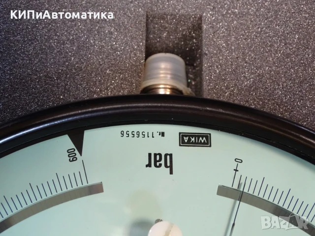 образцов манометър WIKA 341.11.250 (0-600)Bar precision test pressure gauge, снимка 5 - Резервни части за машини - 50505348